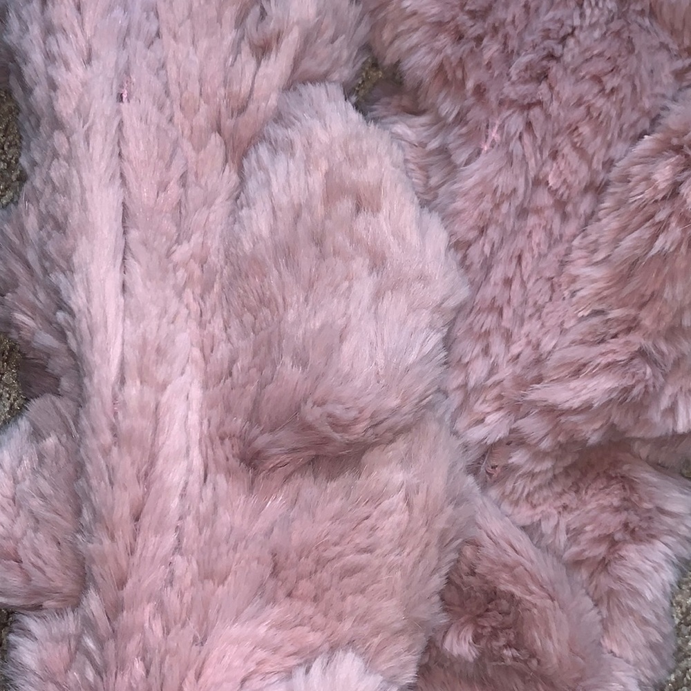 100% rabbit fur Scarf